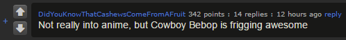 En harrasta animea, mutta Cowboy Bebop on kovaa kamaa